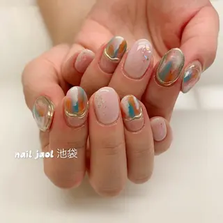 ミディアム ネイルJaol 池袋のネイルデザイン