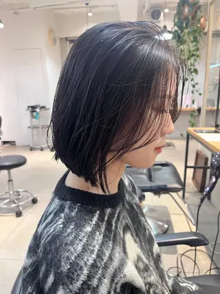 ショート カラー 赤み消しカラー/ ナチュラル/トモキのヘアスタイル