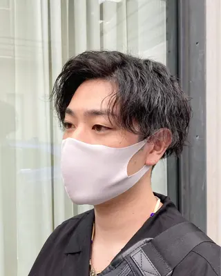 ショート パーマ メンズ Zina渋谷エリア マネージャShionのヘアスタイル