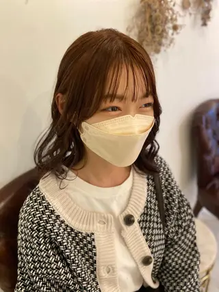 ミディアム porto みなみのヘアスタイル