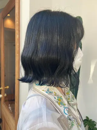 ミディアム なかむら ゆきのヘアスタイル