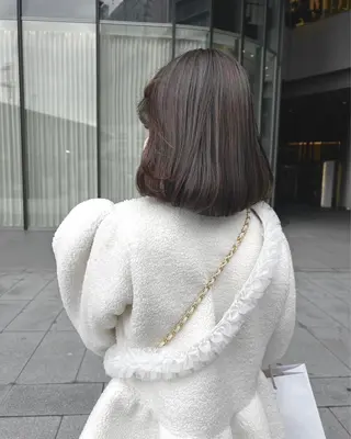 ミディアム 梅田/髪質改善✨ 酸性ストレート💕のヘアスタイル