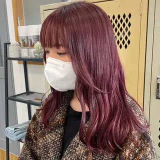 セミロング SUNC/🤎 オオクマ　カナエ🤎のヘアスタイル
