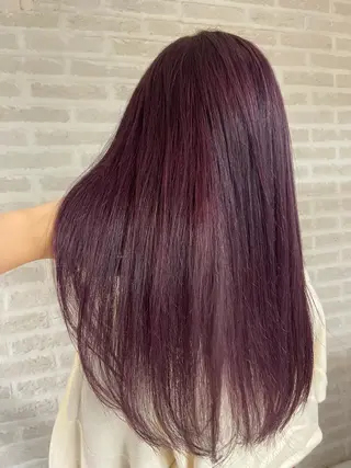 ロング カラー ヘアアレンジ 北岡 慶子 大宮駅西口徒歩3分のヘアスタイル