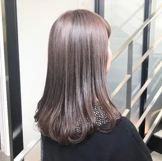 セミロング カラー パーマ ヘアアレンジ メンズ キッズ stylist 🌸 kana.のヘアスタイル