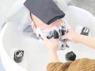 ショート カラー パーマ メンズ特化サロン なかはしのヘアスタイル