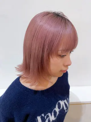 ショート カラー SET-UP北長瀬 Yurukiのヘアスタイル