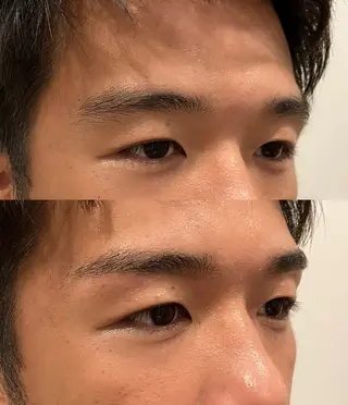 メンズ アイブロウ Hair&Make Nahoのマツエク・マツパデザイン