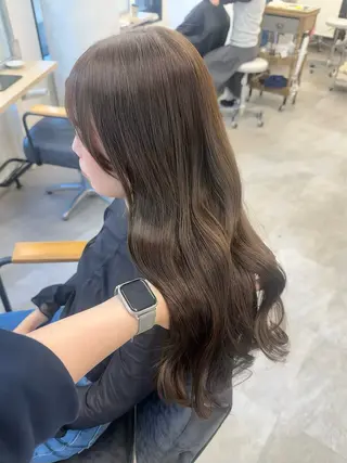ロング カラー ヘアアレンジ Himawari♡ 柔らかいカラーのヘアスタイル