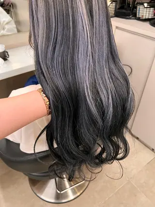 セミロング 💖札幌カラー 指名No.1💖玲奈のヘアスタイル