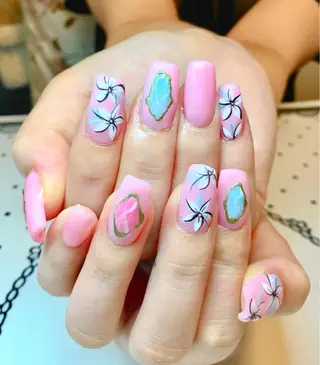 ネイル nailist cocoのネイルデザイン