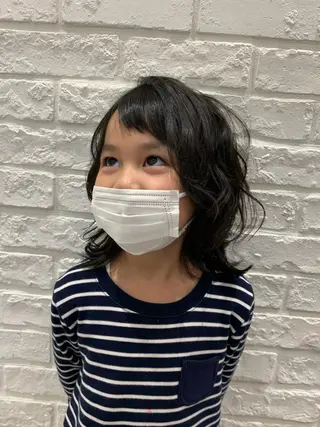 ミディアム キッズ stylist N0Nのヘアスタイル