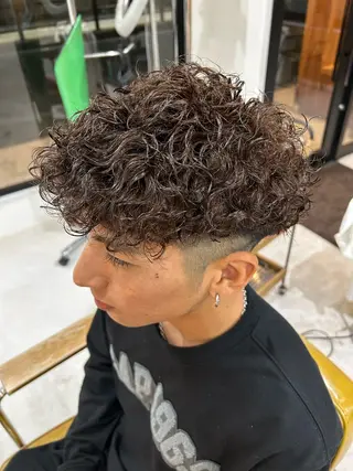 パーマ ヘアアレンジ メンズ 《メンズ特化》 早川 愛斗のヘアスタイル