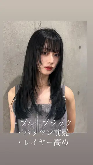 ロング カラー 11万フォロワー 浜田貫太郎✨️のヘアスタイル