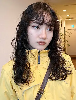 セミロング trono所属・艶カラー🌿 /ふっこのヘアスタイル