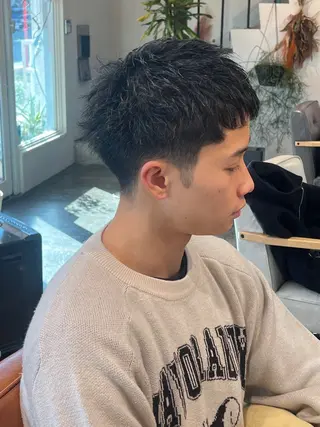 パーマ メンズ くまざき　なな /メンズモデル募集のヘアスタイル