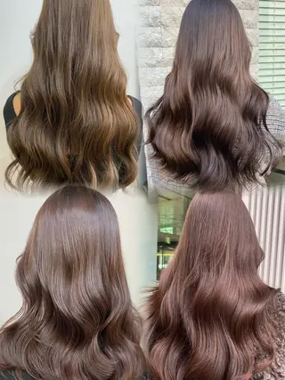 ロング カラー アンククロス渋谷【ANKH CROSS】所属・韓国ヘア┊︎レイヤー ┊︎haruka🌙のヘアスタイル