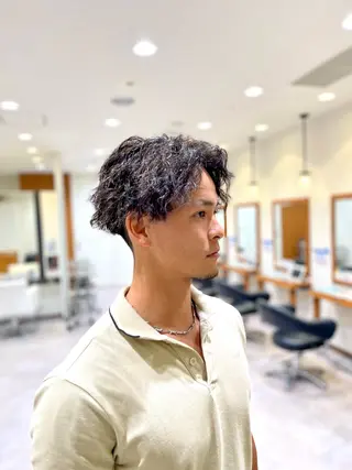 ショート カラー パーマ ✂︎髪質改善・ Yuitoのヘアスタイル