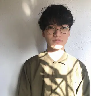 ショート パーマ 山内 まりのヘアスタイル
