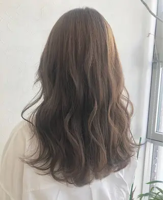 ロング カラー nakahara madokaのヘアスタイル