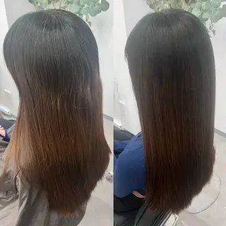ロング TELAHAIR 伊藤 咲里奈のヘアスタイル