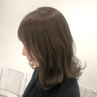 ミディアム カラー ヘアアレンジ 完全💗マンツーマン marinのヘアスタイル