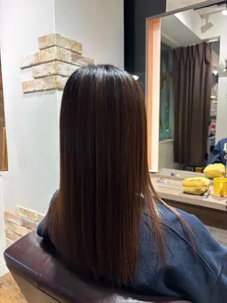 ロング Rito 縮毛矯正のヘアスタイル