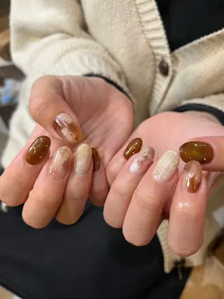 ネイル フォルチェ博多店 細田のネイルデザイン