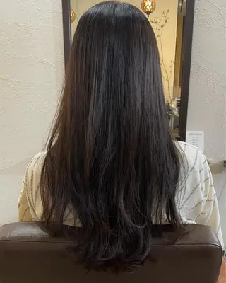 ロング カラー 箱守 さやかのヘアスタイル