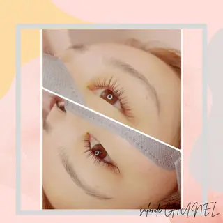 セミロング カラー パーマ ヘアアレンジ メンズ キッズ ネイル マツエク・マツパ アイブロウ salonde CHANELのマツエク・マツパデザイン