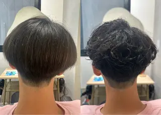 パーマ メンズ TELAHAIR岡野 春奈のヘアスタイル