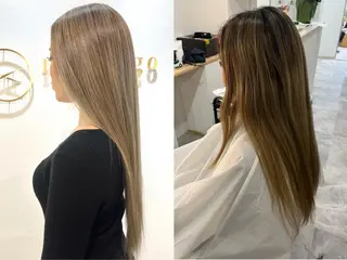 ロング 横浜関内髪質改善 re:Magoのヘアスタイル