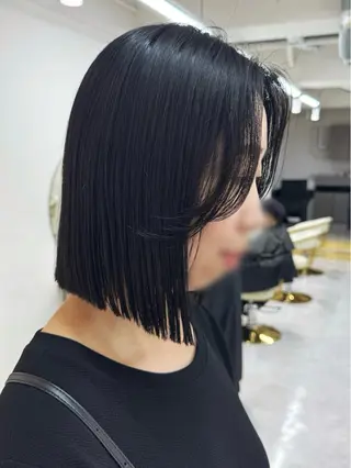 ミディアム REI/髪質改善/ 透明感カラー/ボブのヘアスタイル