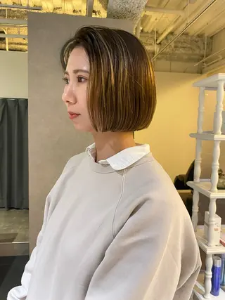 ショート 福島 立也のヘアスタイル