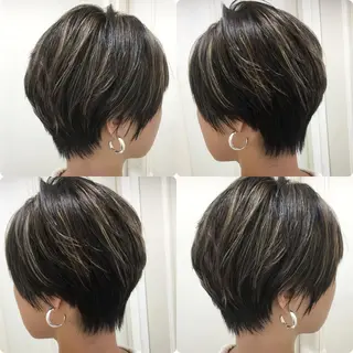 ショート カラー パーマ ヘアアレンジ キッズ ネイル 代表🎀 ふわモテ愛 され髪🩷yumiのヘアスタイル
