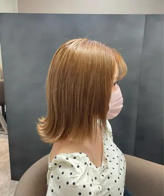 ミディアム カラー ❄️透明感カラー / ハイトーン❄️WAOのヘアスタイル