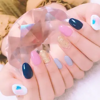 ネイル 🩵池袋heart nail🩵のネイルデザイン