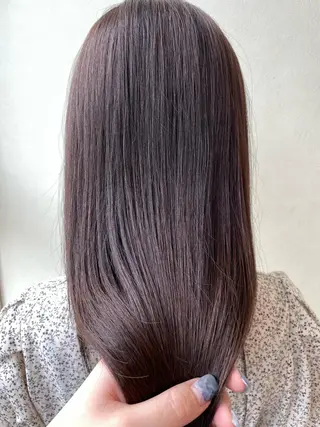 ロング カラー 立川 奈那子のヘアスタイル