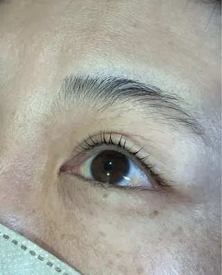 マツエク・マツパ 井上 真里奈のヘアスタイル