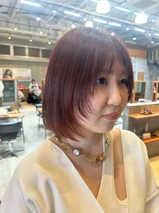 カラー 🤍垢抜け♡透明感 カラーmoeka🤍のヘアスタイル