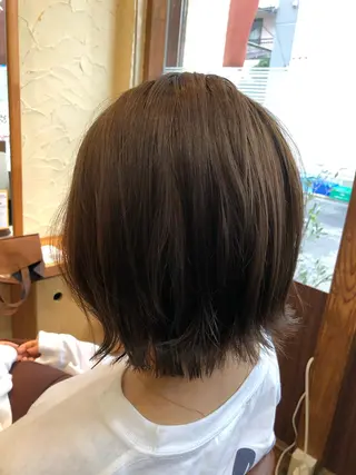 ショート カラー ✨🌿大人可愛い愛さ れhair🌿✨松本のヘアスタイル
