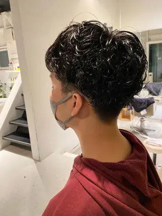 パーマ メンズ &72 takiのヘアスタイル