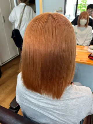 セミロング カラー 🫧ハイトーン/ ブリーチ🫧白石航汰のヘアスタイル