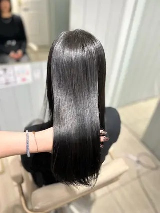 ロング ナカオ/酸性縮毛矯正 髪質改善/レイヤー/のヘアスタイル