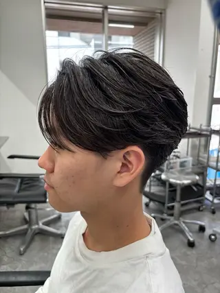 パーマ メンズ メンズ特化✨️ 韓国風パーマ🔥一八のヘアスタイル
