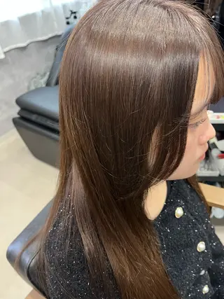 ロング ヤマモト ヒロミのヘアスタイル