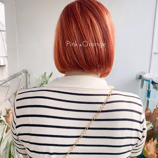 ショート カラー 中屋恵美🎨 Designカラーのヘアスタイル