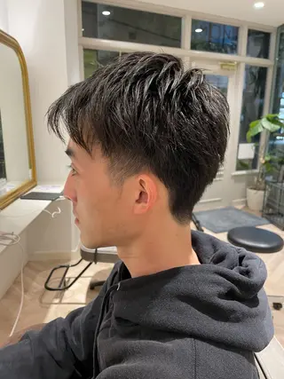 メンズ ZIL亀有所属・廣﨑 恭介のヘアスタイル