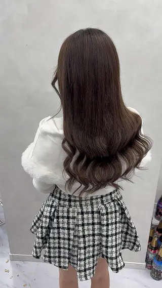 セミロング カラー ヘアアレンジ 🔥ハイトーンカラー ギャルNAOKI🔥のヘアスタイル