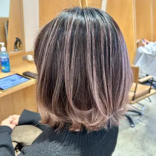 ミディアム ✨艶髪✨ 透明感カラー Rinのヘアスタイル
